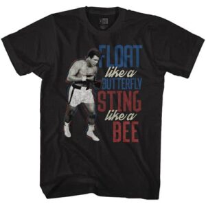 Muhammad Ali Float Like a Butterfly, Sting Like a Bee – Muhammad Ali Tall Shirt