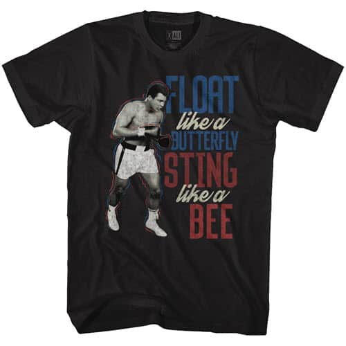 Muhammad Ali Float Like A Butterfly Sting Like A Bee Muhammad Ali