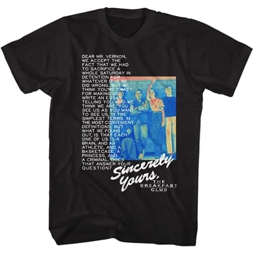 sincerely xxx t shirt