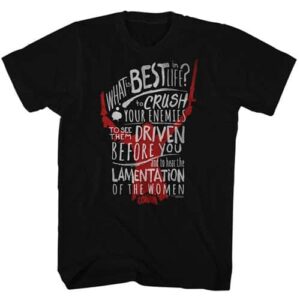 Conan Crushing is the Best – Conan Tall Shirt