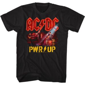 PWRUP Band Photo – AC-DC Tall Shirt