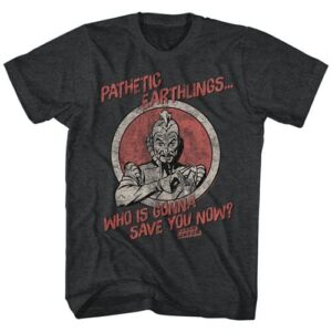 Flash Gordon Pathetic Earthlings – Flash Gordon Tall Shirt