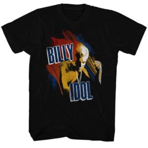 Billy Idol's Tall Graphic Shirt