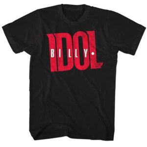 Billy Idol Logo Tall Graphic Shirt