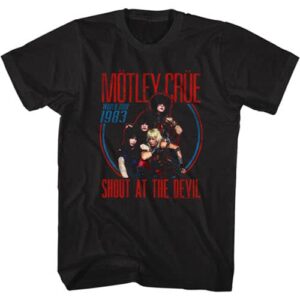 1983 – Motley Crue Tall Men’s Shirt