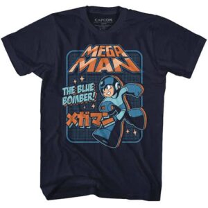 Graphic Blue Bomber – Mega Man Tall Men’s Shirt