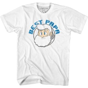 Best Papa – Mega Man Tall Shirt