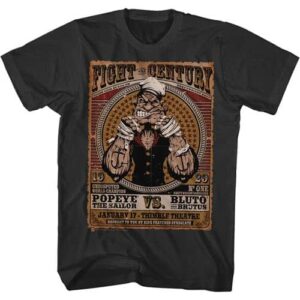 Fight of the Century – Popeye Tall Men’s Shirt