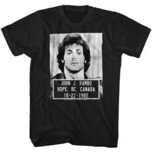 Mugshot – Rambo Tall Men’s Shirt