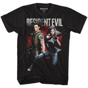 Chris and Jill – Resident Evil Tall Men’s Shirt