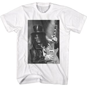 B&W Slash w/Guitar – Slash Tall Shirt