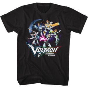 Defender Group in Space – Voltron Tall Shirt