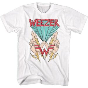 W Hands & Lightning – Weezer Tall Shirt