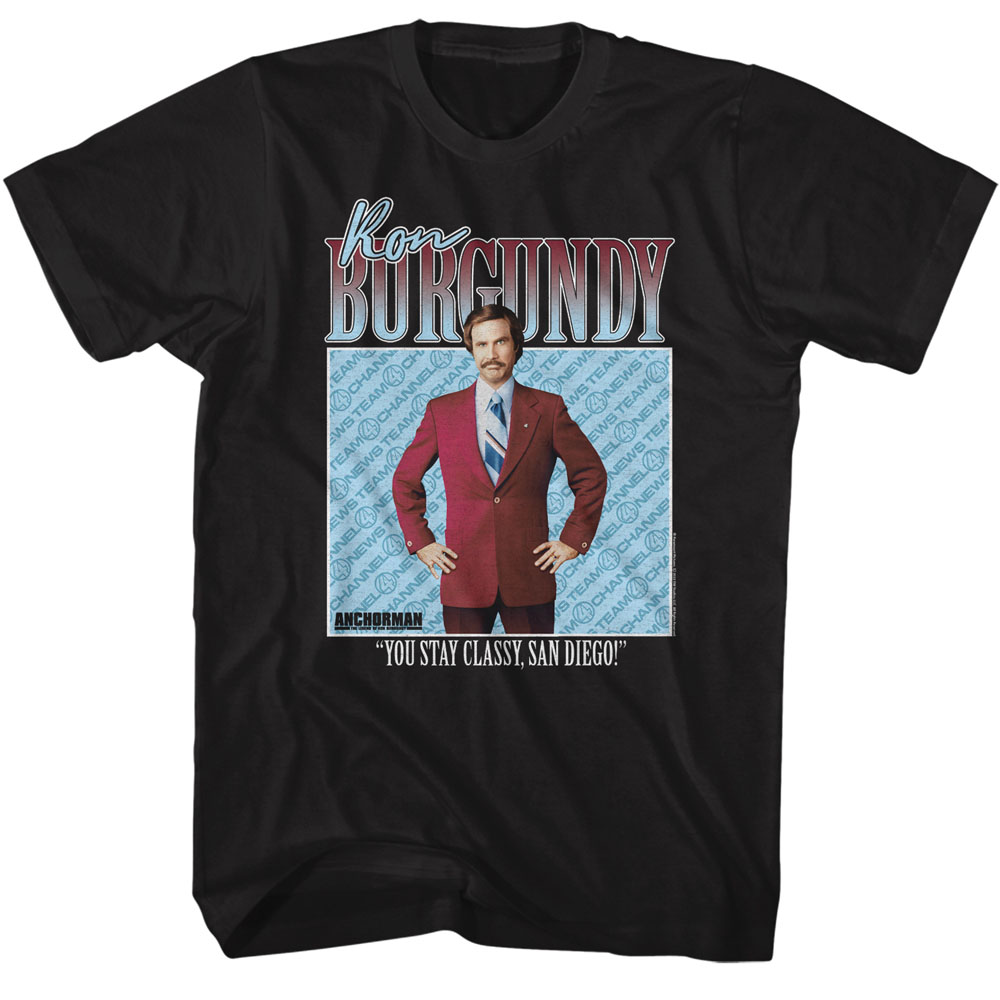 Ron Burgundy – Anchorman Tall Shirt