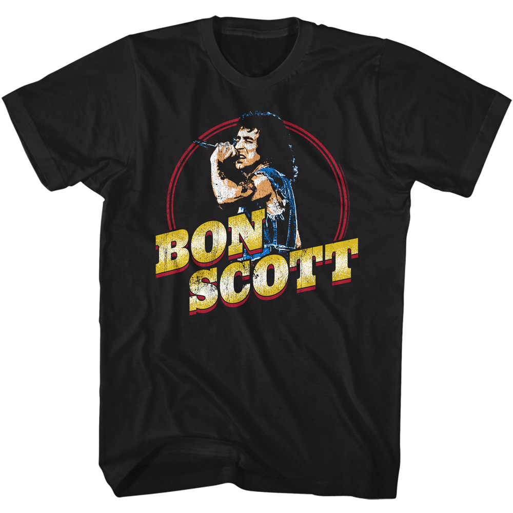 Gold Name – Bon Scott Tall T-Shirt