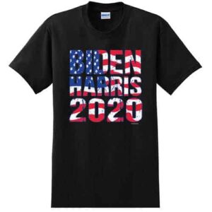 Biden Harris 2020 US Flag – Tall Shirt