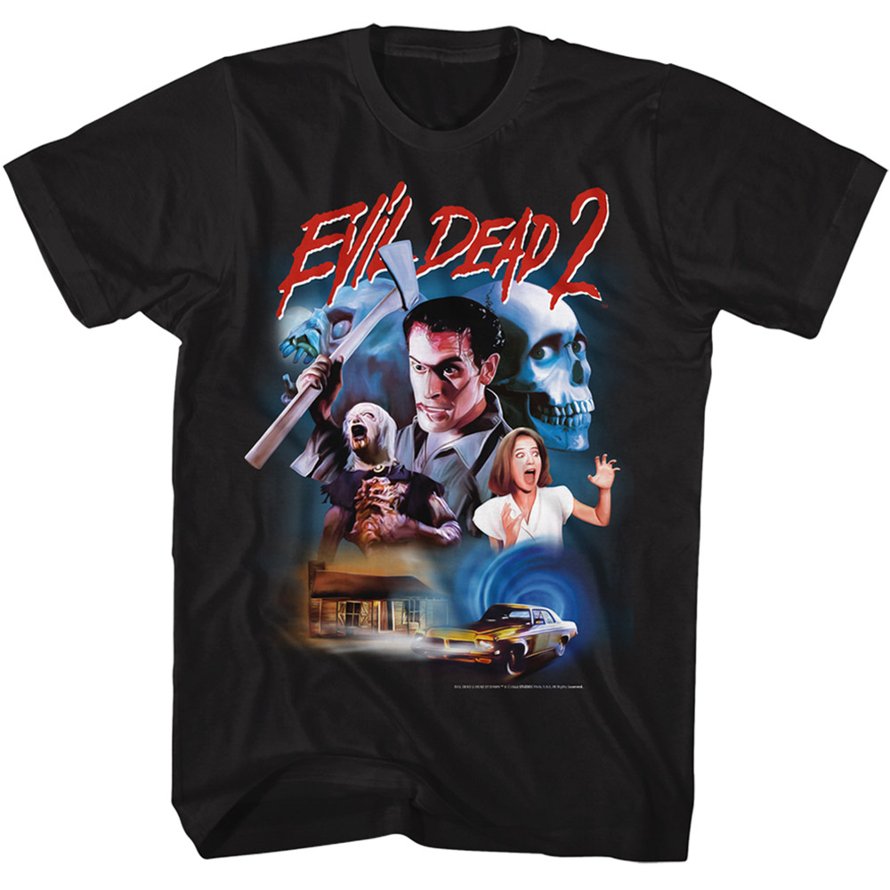 Collage Drawing- Evil Dead Tall Shirt