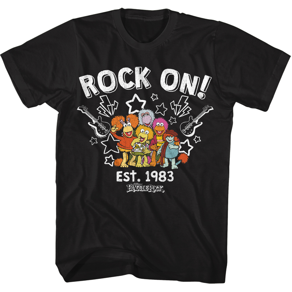 Guitars and Stars – Fraggle Rock Tall T-Shirt