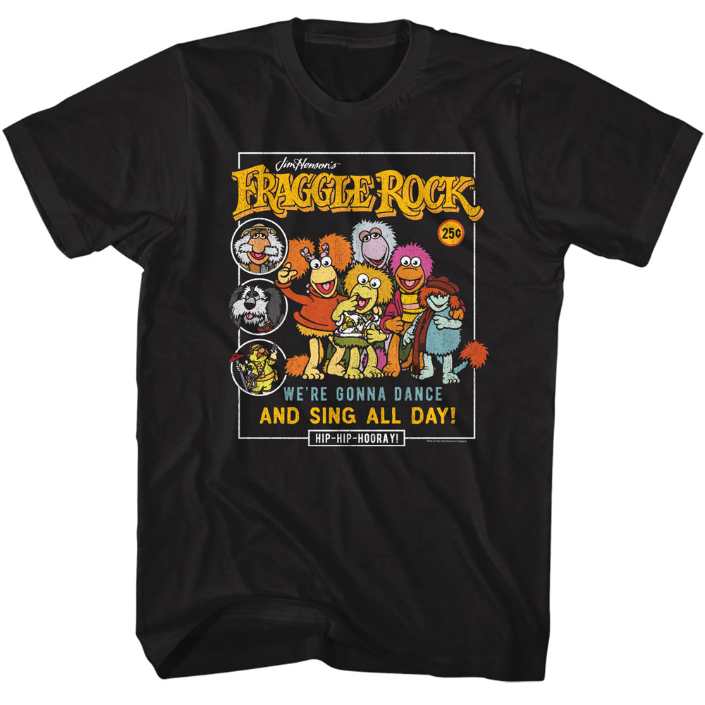 Comic Cover Style – Fraggle Rock Tall T-Shirt