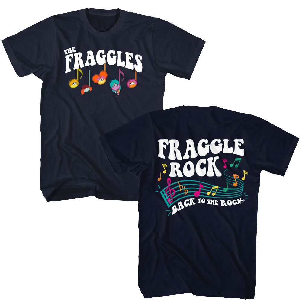 Music Notes – 2-Sided Fraggle Rock Tall T-Shirt