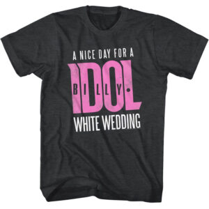 White Wedding - Billy Idol Tall Shirt