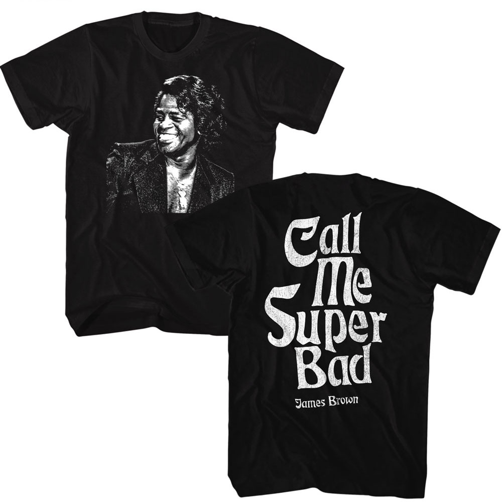 Call Me Super Bad – 2-Sided James Brown Tall T-Shirt