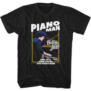 The Piano Man – Billy Joel Tall Shirt