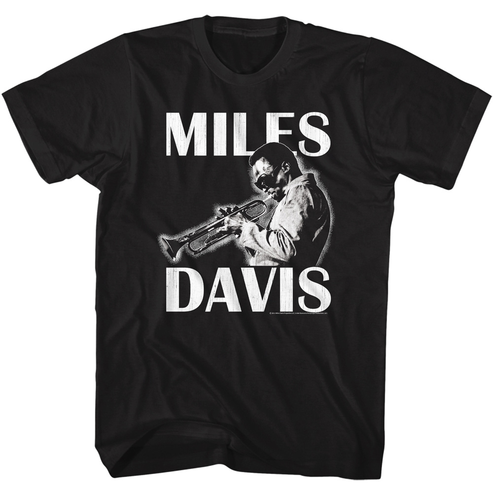 Playing The Trumpet – Miles Davis Tall T-Shirt