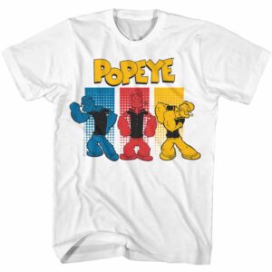 Halftone Rectangles – Popeye Tall Men’s Shirt