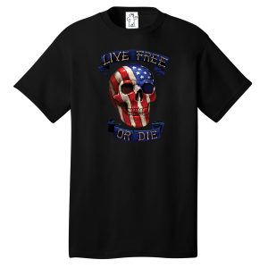 Live Free Or Die – Tall Graphic Tee