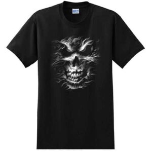 Silver Skull – Tall Graphic Tee