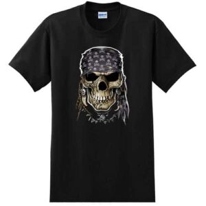 Pirate Skull – Tall Graphic Tee