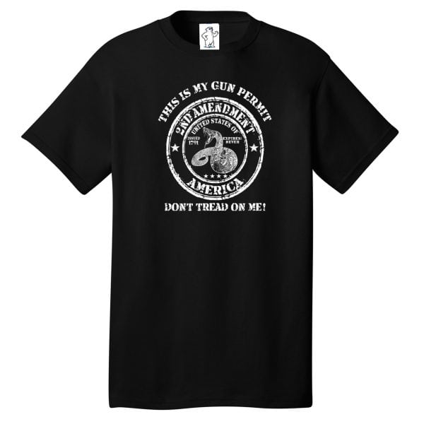 This Is My Gun Permit - Tall Graphic Tee