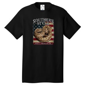 Southern Style Rattlesnake – Tall Graphic Tee