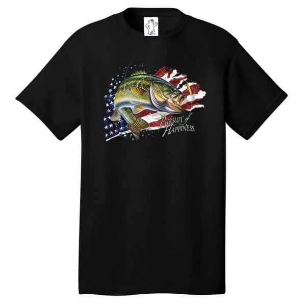 Pursuit of Happiness - Tall Fishing Graphic Tee