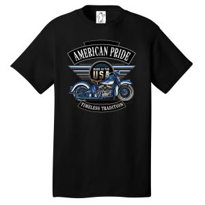 Timeless Tradition – Motorcycle Tall Shirt