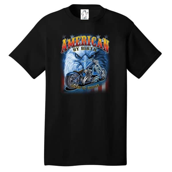 Biker By Choice  - Motorcycle Tall Shirt