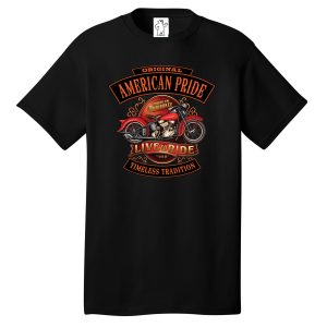 Original American Pride  – Motorcycle Tall Shirt