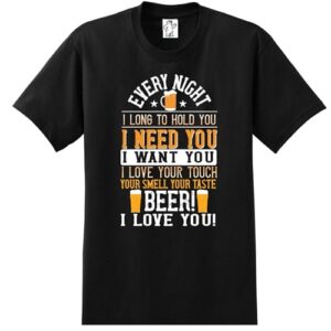 Beer I Love You – Tall Graphic Tee