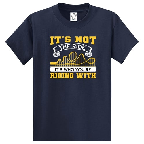 It's Not The Ride - Tall Graphic Tee - Too Cool Apparel | Men's Tall ...