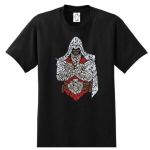 Assassin Calligram – Tall Graphic Tee