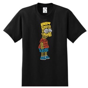 Bart Calligram – Tall Graphic Tee