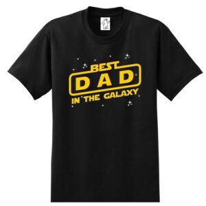 Best Dad In The Galaxy – Tall Graphic Tee