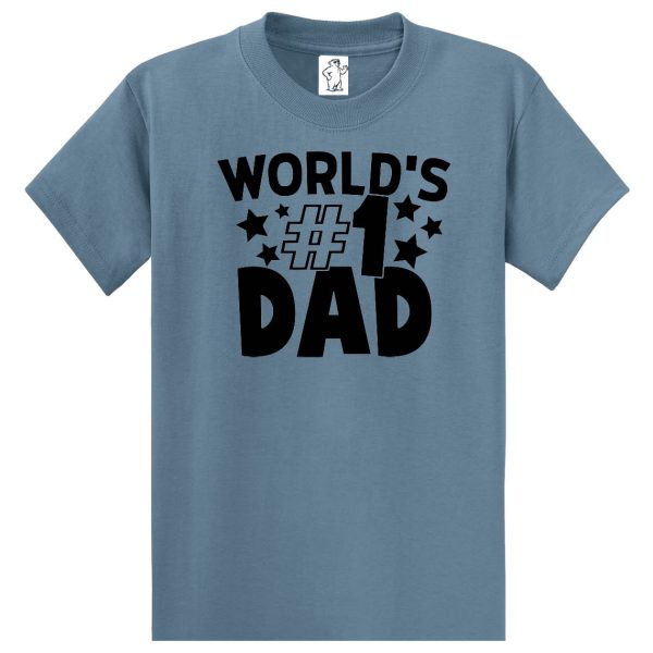 World's #1 Dad - Tall Dad Shirt