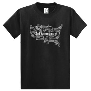 2nd Amendment Guns USA – Tall Graphic Tee