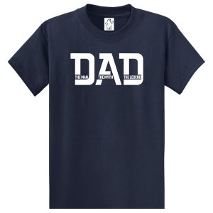 DAD – Man, Myth, Legend – Tall Dad Shirt