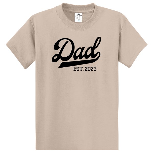 Dad Est 2023 Tall Shirt