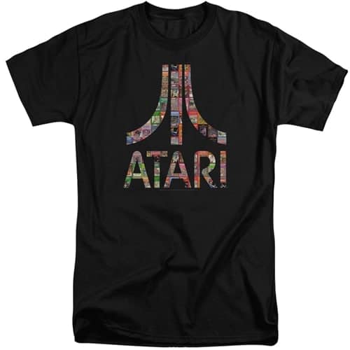 ATARI - BOX ART Tall Shirts - Too Cool Apparel | Men's Tall Shirts ...