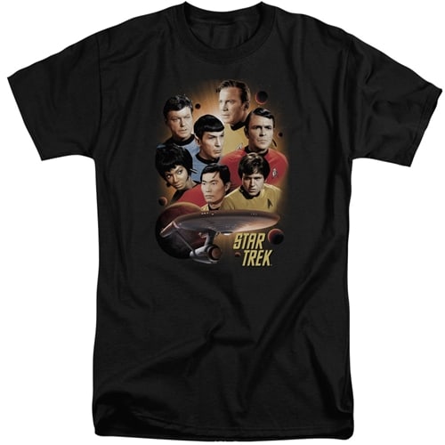 Star Trek tall men's tee | Men's Tall shirts | Tall Graphic Tees