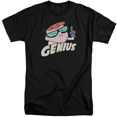 Dexter's Laboratory - Genius - Too Cool Apparel | Men's Tall Shirts ...